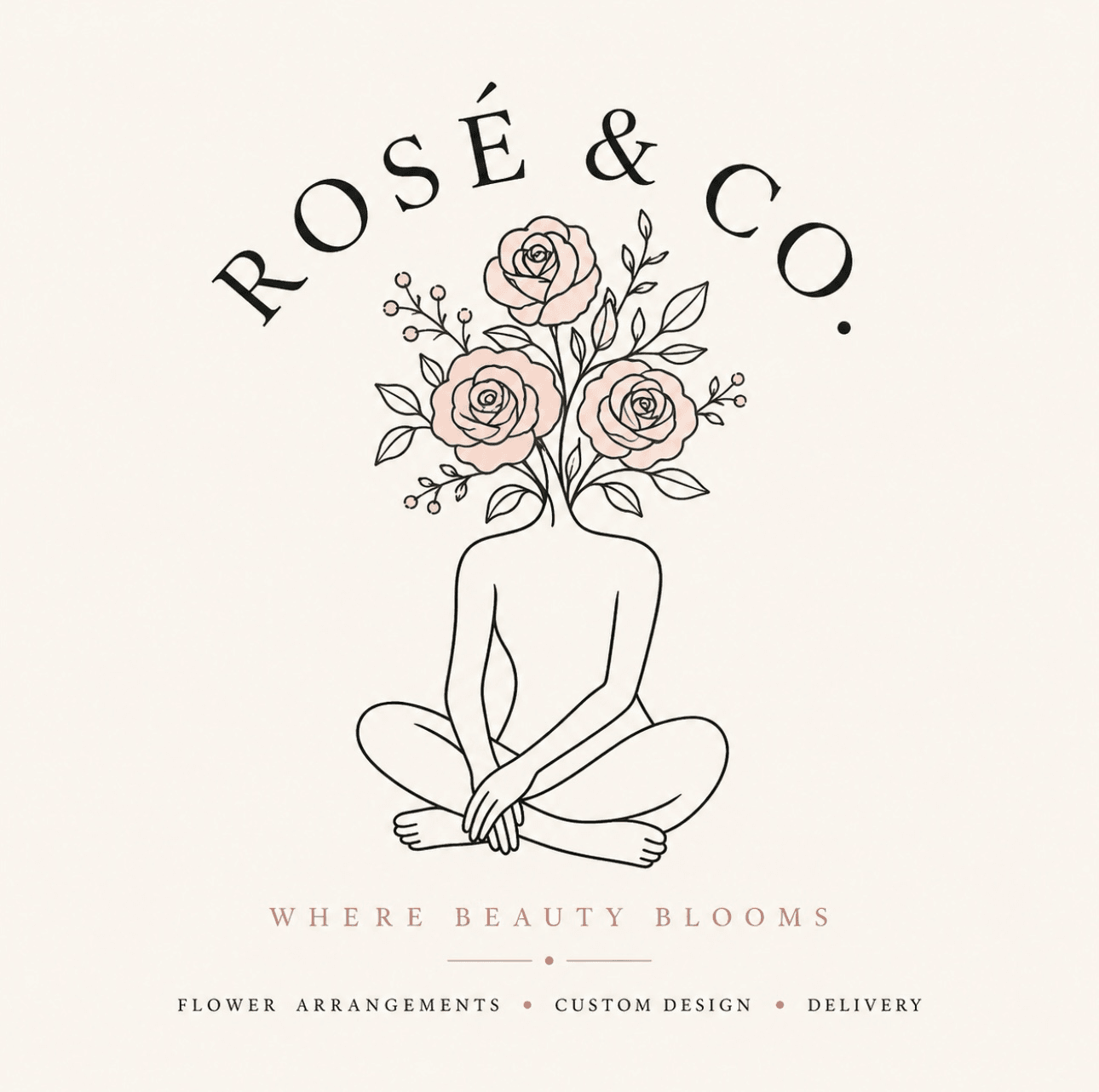 Rosé & Co floral website and ordering system project in progress by CMM-Tech